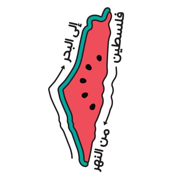 Palestine Watermelon Map  Thumbnail